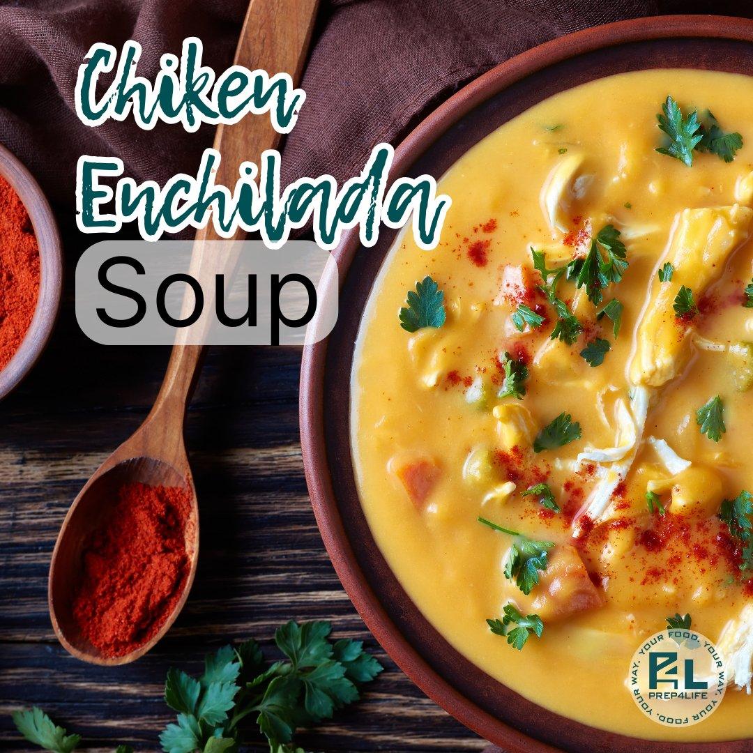 Crock Pot Green Enchilada Chicken Soup - Prep4Life