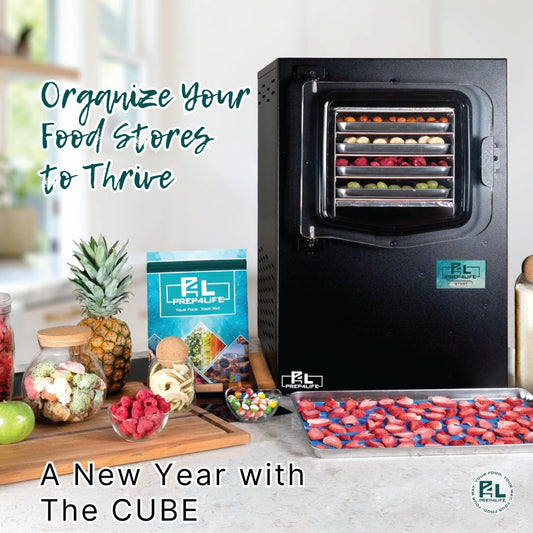 Organize Your Food Stores to Thrive: A New Year with The CUBE - Prep4Life