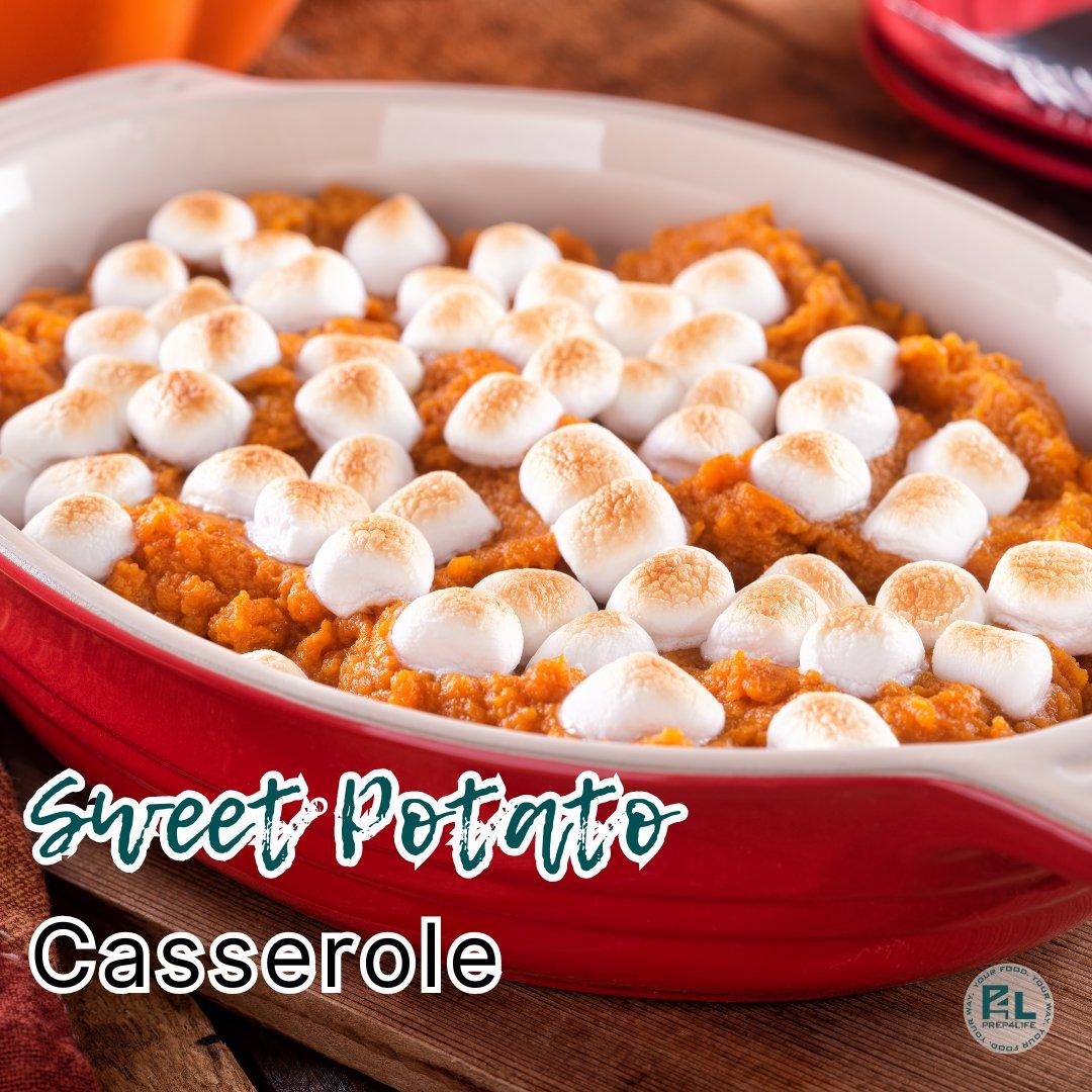 Sweet Potato Casserole with Marshmallows - Prep4Life