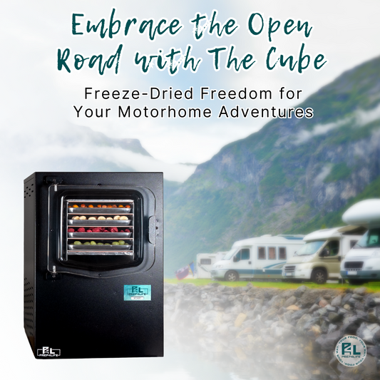 Embrace the Open Road with The Cube: Freeze-Dried Freedom for Your Motorhome Adventures - Prep4Life
