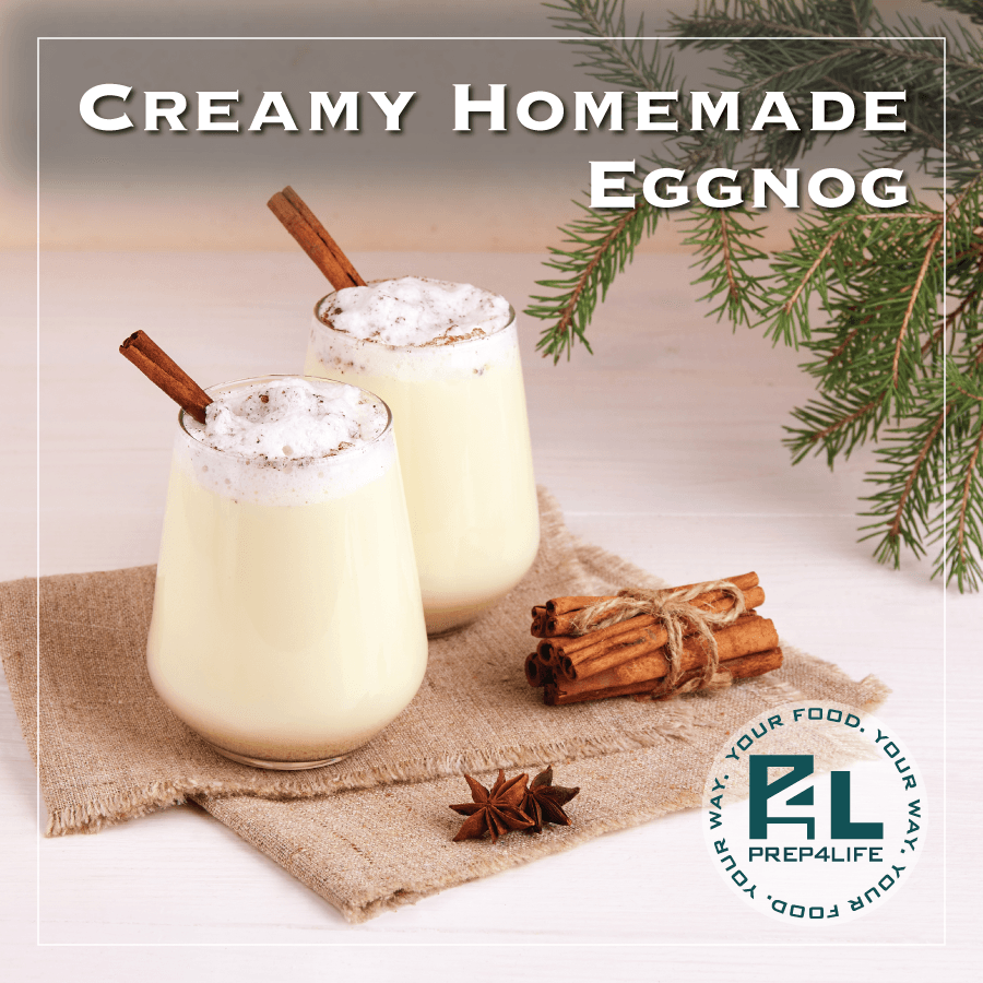 Creamy Homemade Eggnog