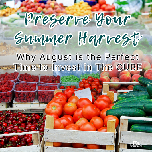 Preserve Your Summer Harvest: Why August is the Perfect Time to Invest in The CUBE Home Freeze Dryer