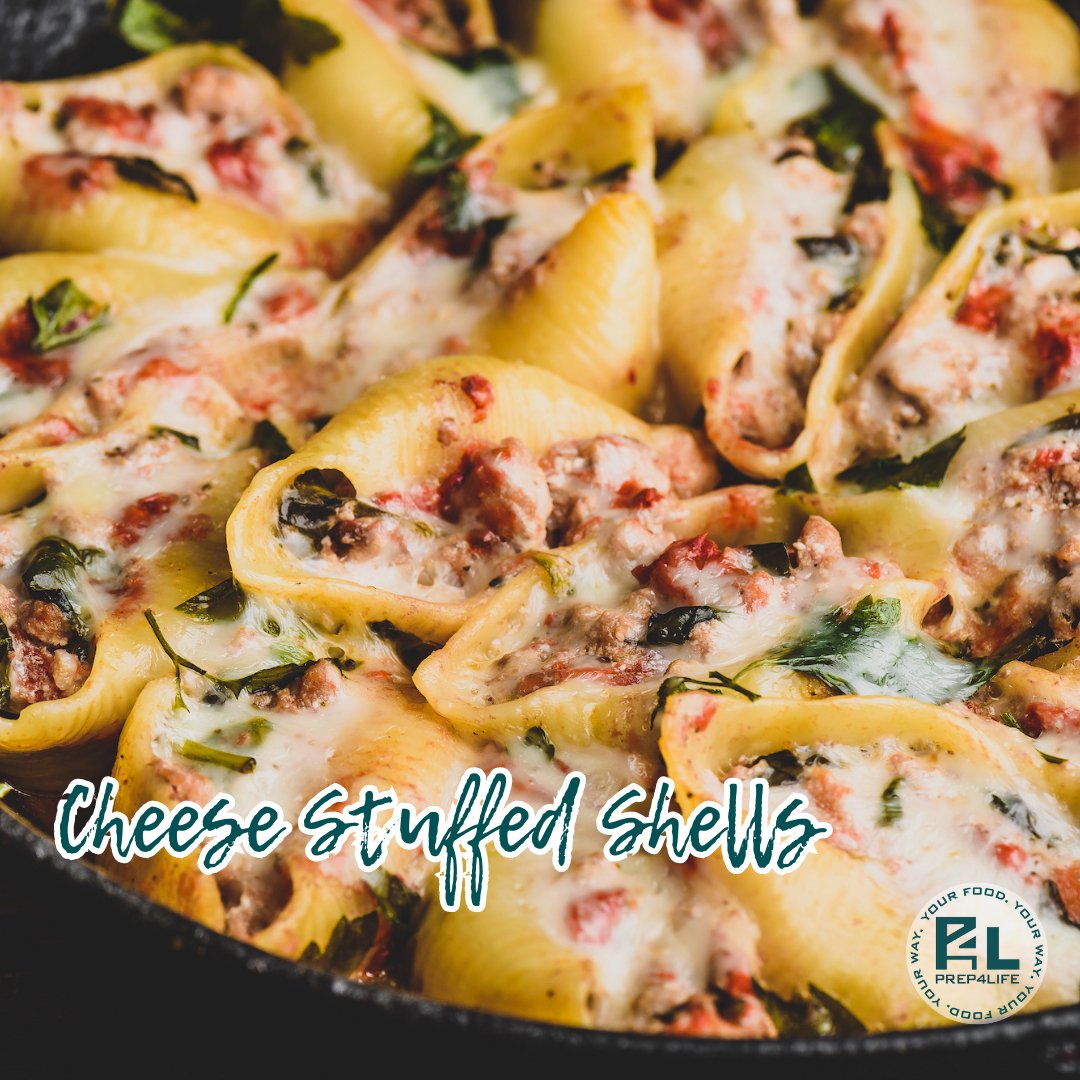 Cheese Stuffed Shells - Prep4Life