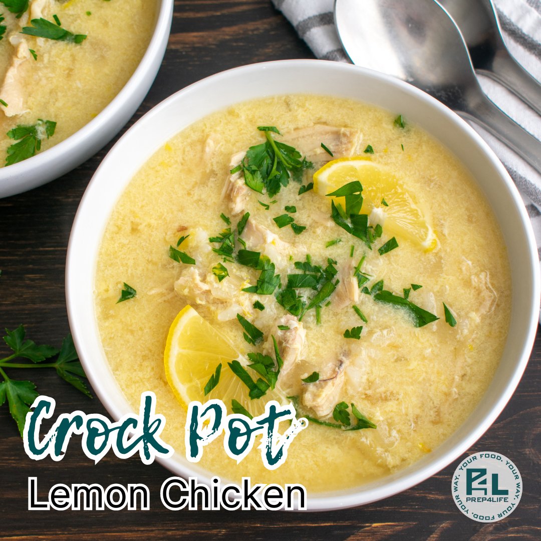 Crock Pot Lemon Chicken - Prep4Life