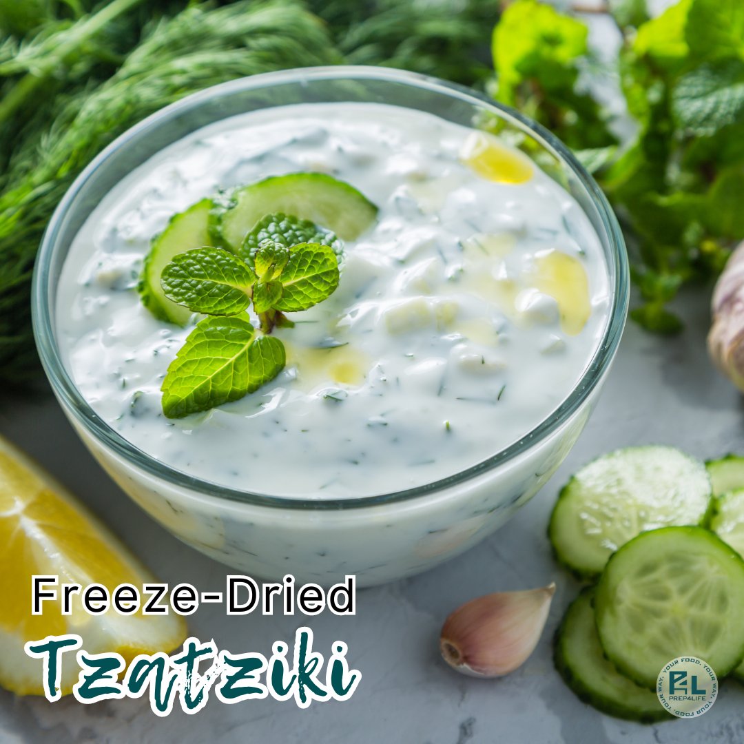 Freeze Dried Tzatziki Seasoning Mix - Prep4Life