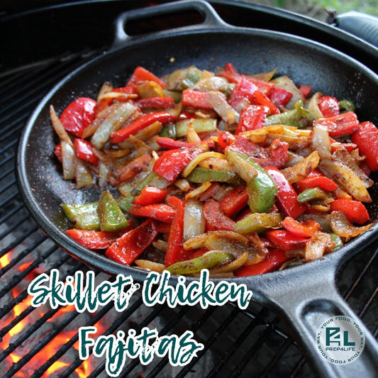 SKILLET CHICKEN FAJITAS RECIPE - Prep4Life