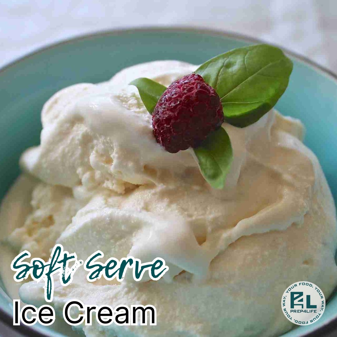 Soft Serve Vanilla Ice Cream Recipe - Prep4Life
