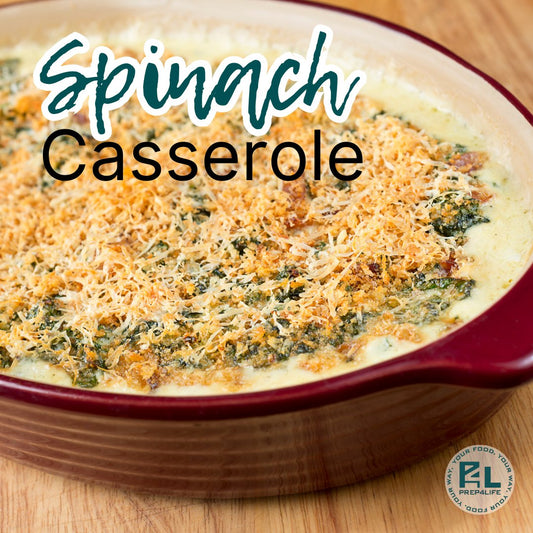 SPINACH CASSEROLE RECIPE - Prep4Life