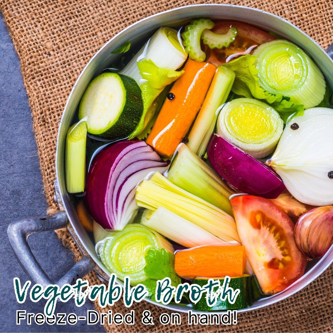 Vegetable Broth PREP4LIFE HOME FREEZE DRYER
