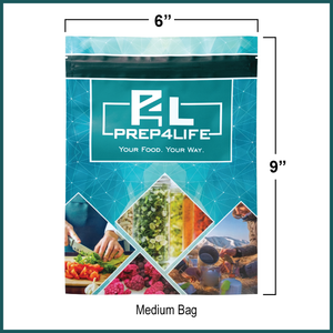 The CUBE Freeze Dryer Medium Mylar Bags (50-Pack)