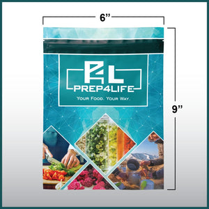 The CUBE Freeze Dryer Medium Mylar Bags (50-Pack) - Prep4Life