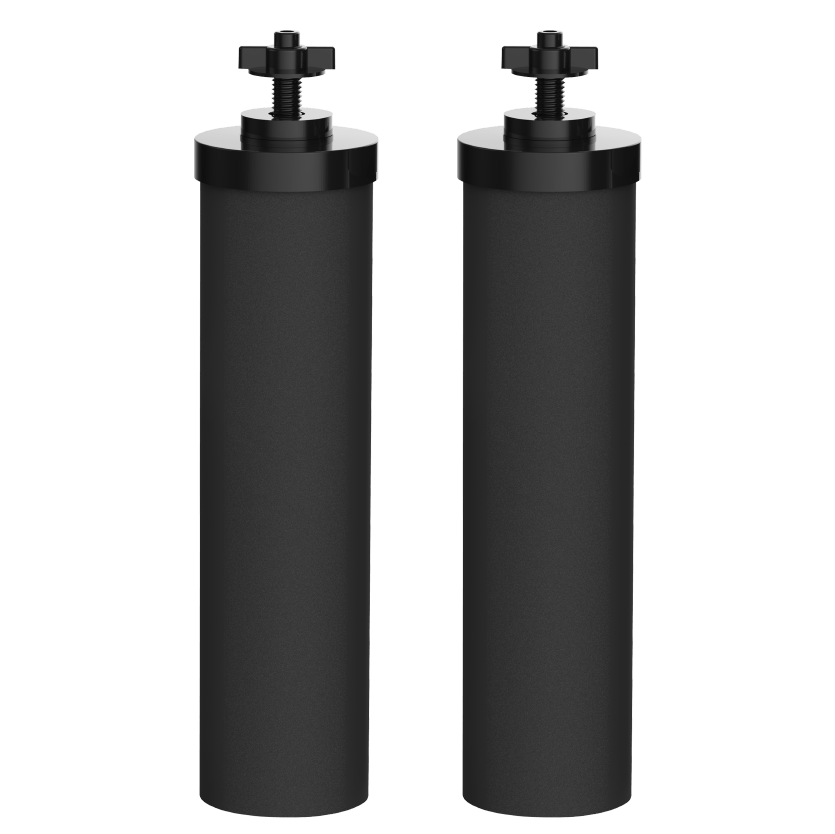 Waterdrop Replacement Black Elements for Waterdrop King Tank Systems and Other Gravity-fed Filtration Systems